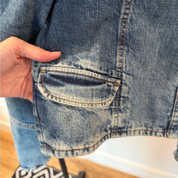 NWT- ba&sh Daisy Denim Jacket - Picture 8 of 13